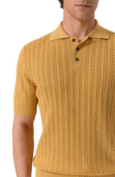Поло изо льна и хлопка SLOWEAR, арт. 810212/Z1355, фото 5