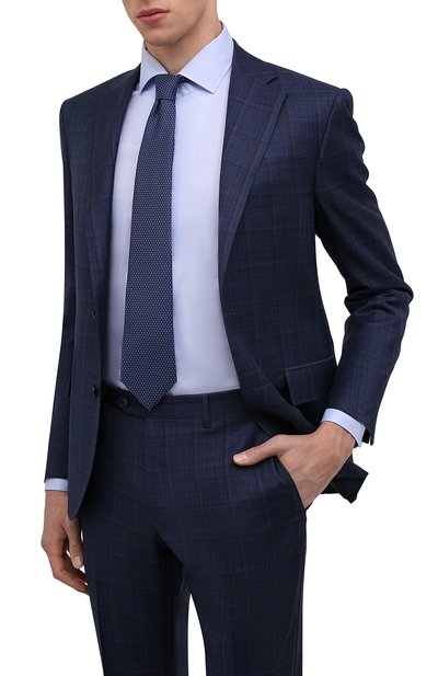 Шелковый галстук ZEGNA, арт. Z3W04T/1UM, фото 2