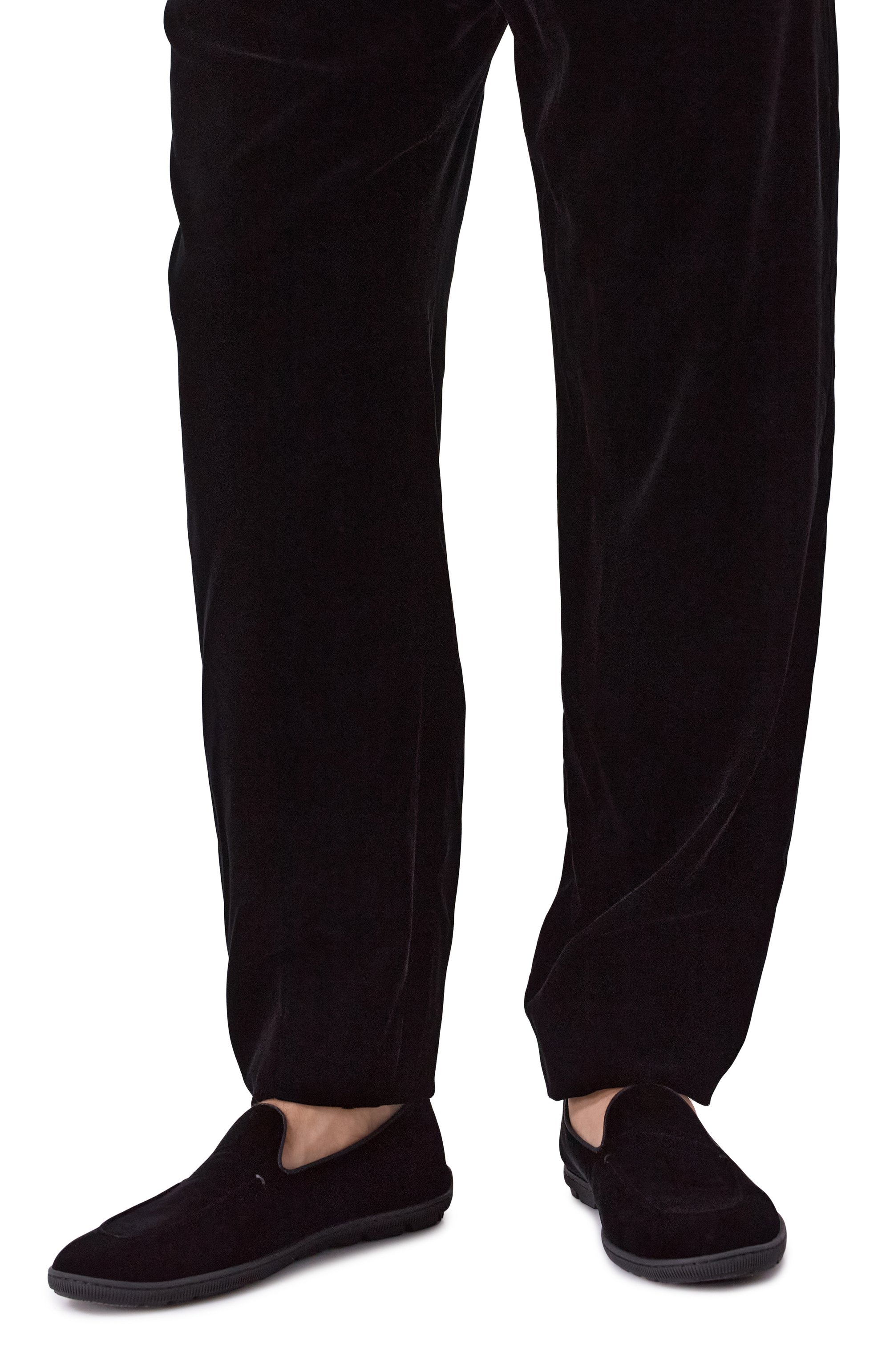 Бархатные лоферы GIORGIO ARMANI, арт. GM002211/AF20300, фото 3