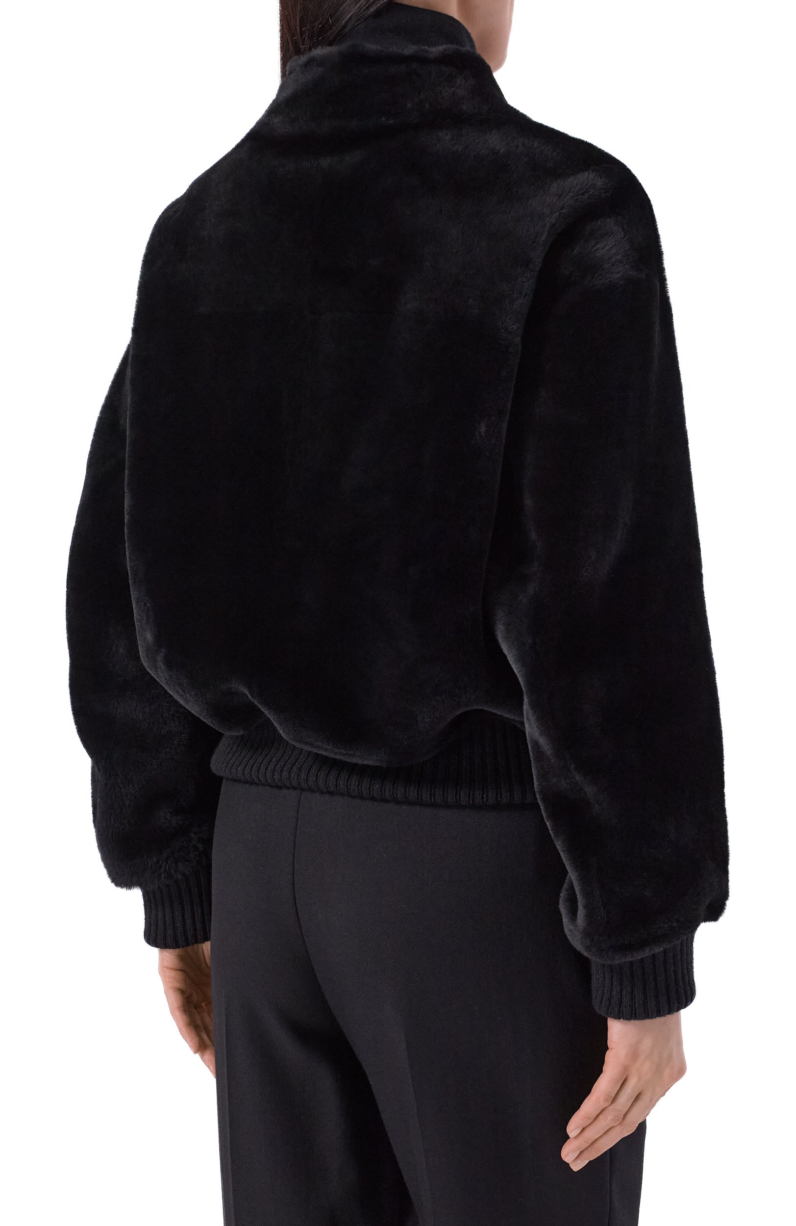 Бомбер из овчины KITON, арт. D62575K0551L, фото 4