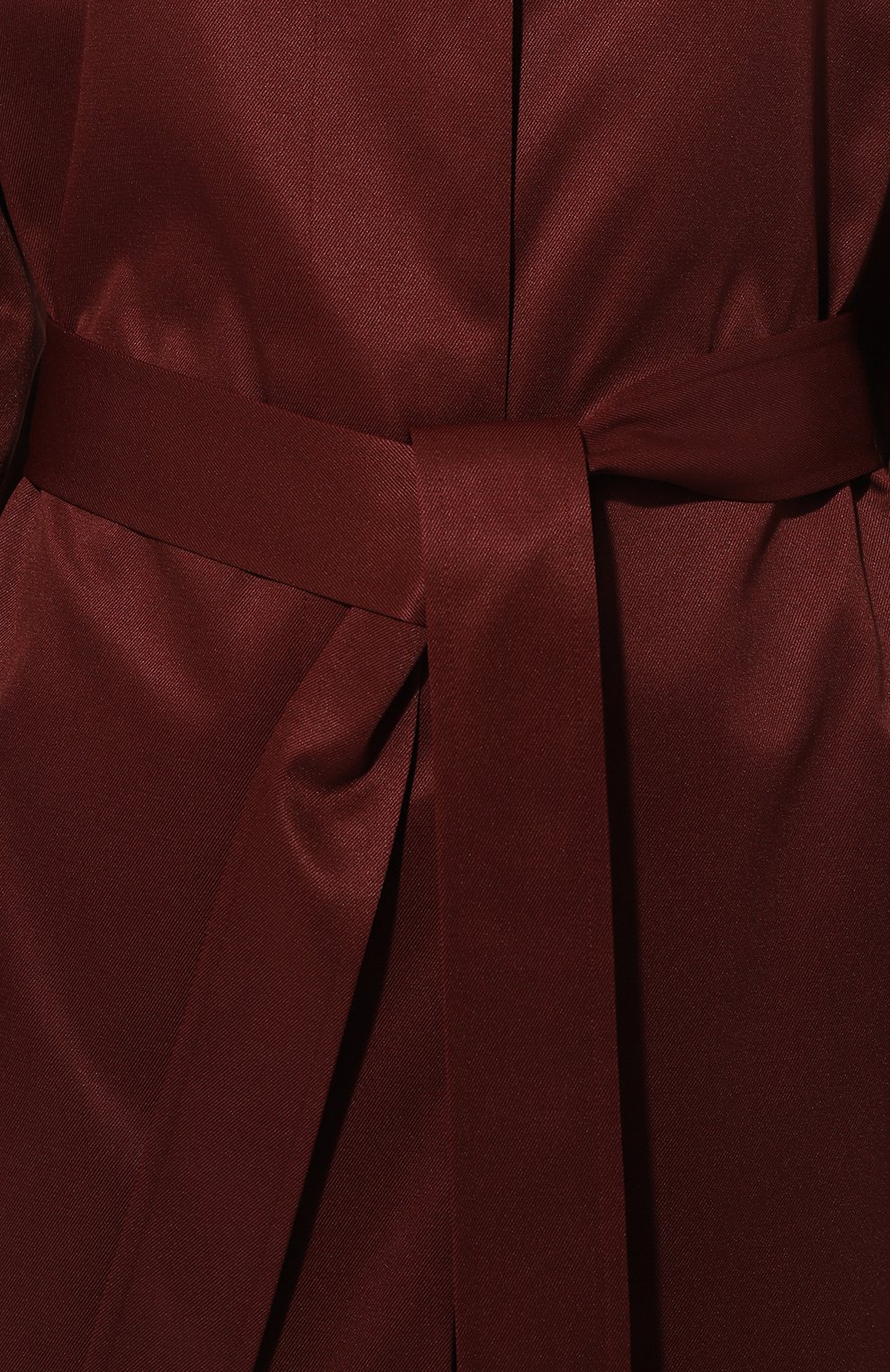 Плащ JM STUDIO бордового цвета по цене 50950 руб., арт. FW242520, фото 5 Плащ JM STUDIO, арт. FW242520, фото 5