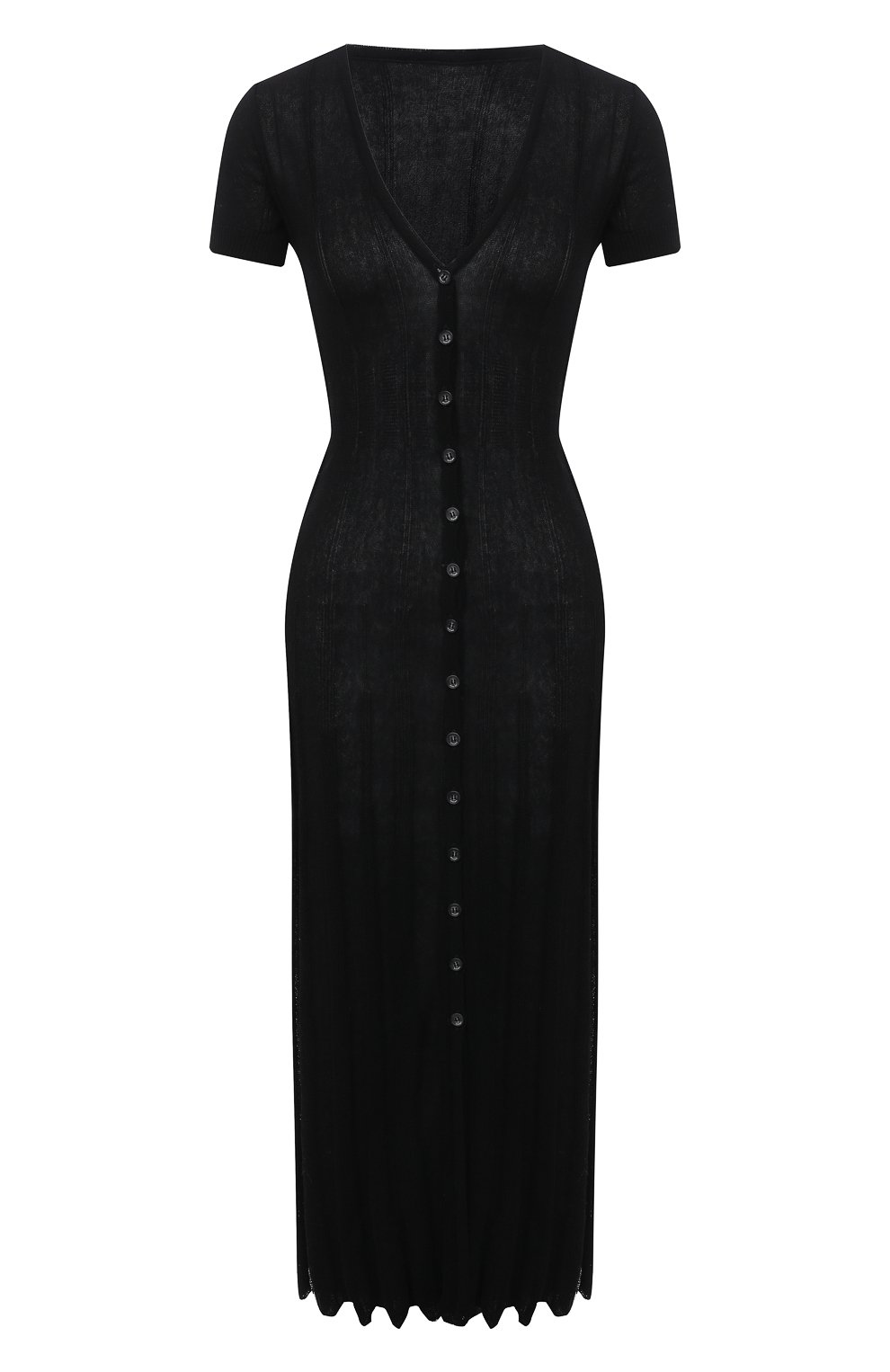 Хлопковое платье JACQUEMUS черного цвета по цене 43900 руб., арт. 211KN20/200990, фото 1 Хлопковое платье JACQUEMUS, арт. 211KN20/200990, фото 1