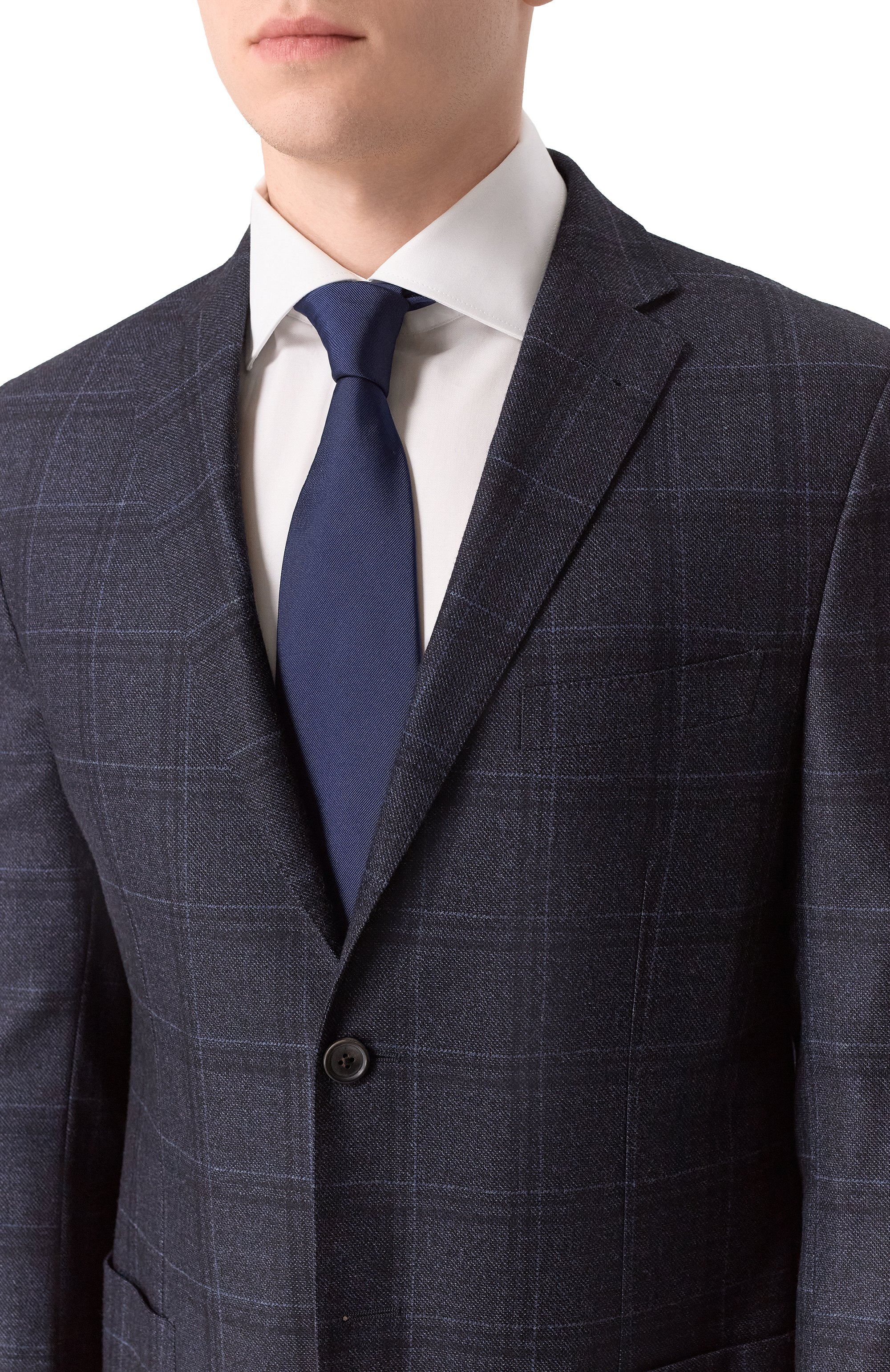 Шелковый галстук CORNELIANI, арт. 27U302/2720300, фото 2