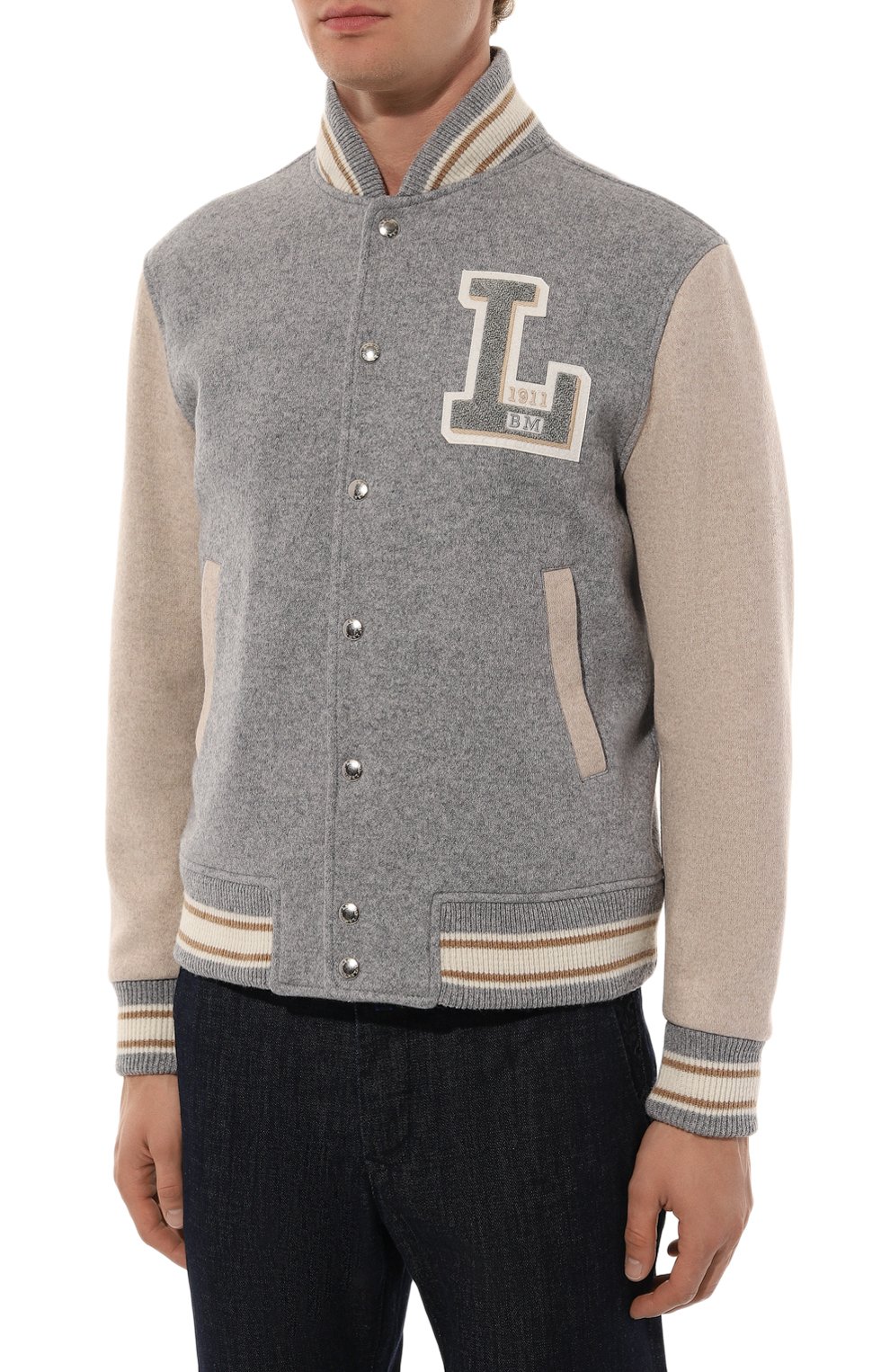 Шерстяной бомбер L.B.M. 1911, арт. 9378/35703, фото 3