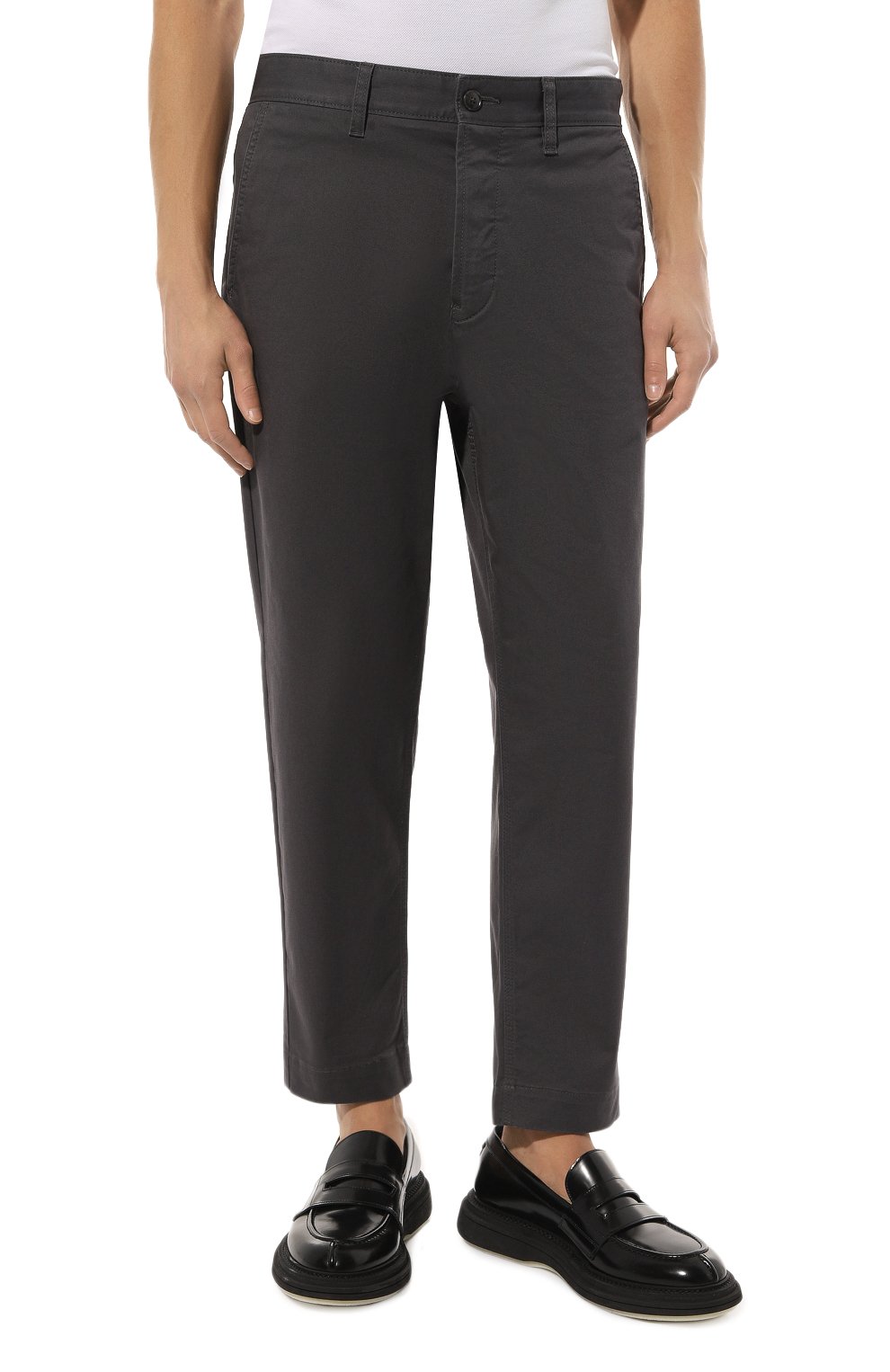 Хлопковые брюки BOSS ORANGE, арт. 50494344, фото 3