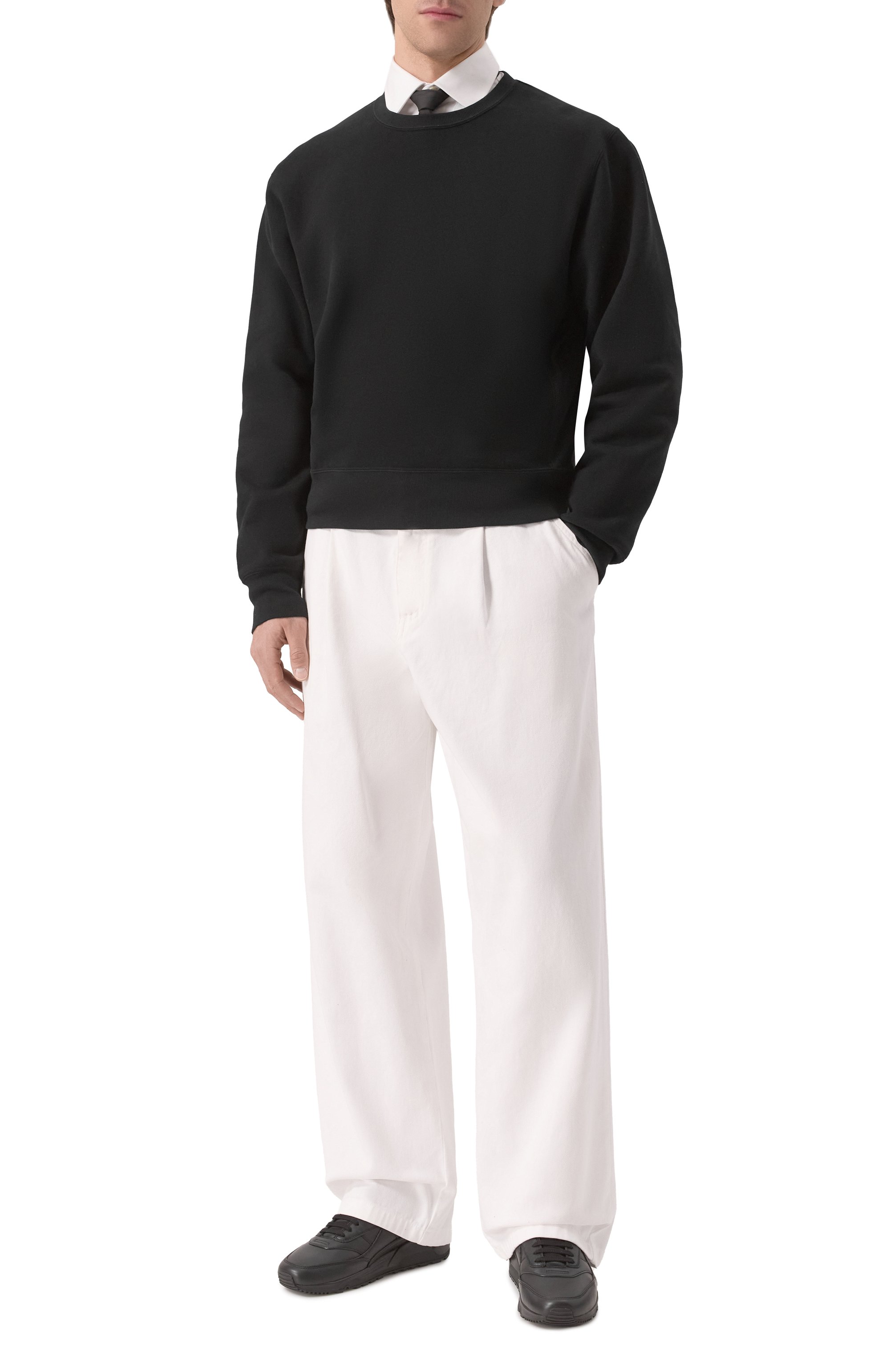 Кожаные кроссовки bump SAINT LAURENT, арт. 818135, фото 2