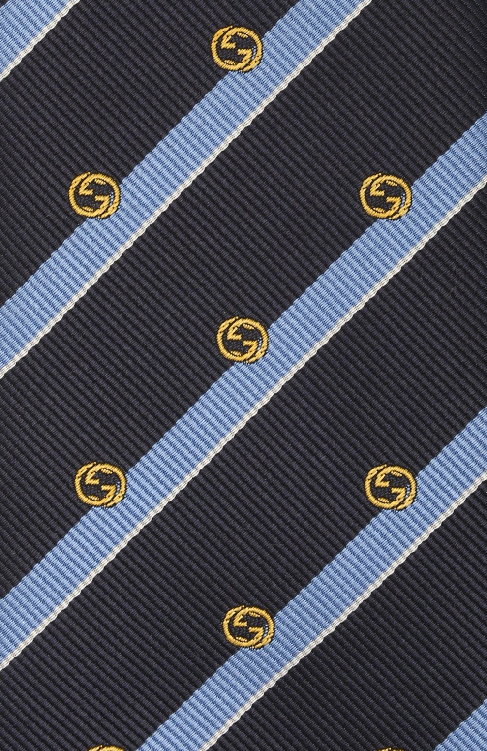 Шелковый галстук GUCCI, арт. 660058/4E002, фото 3