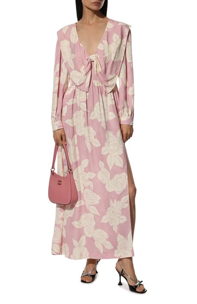 Платье из вискозы MIU MIU, арт. MF4034-1YD6-F0442, фото 2