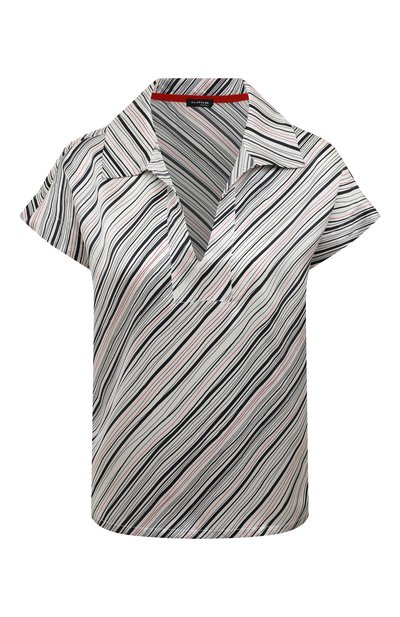 Женская шелковая блузка KITON, арт. D53443K0991A