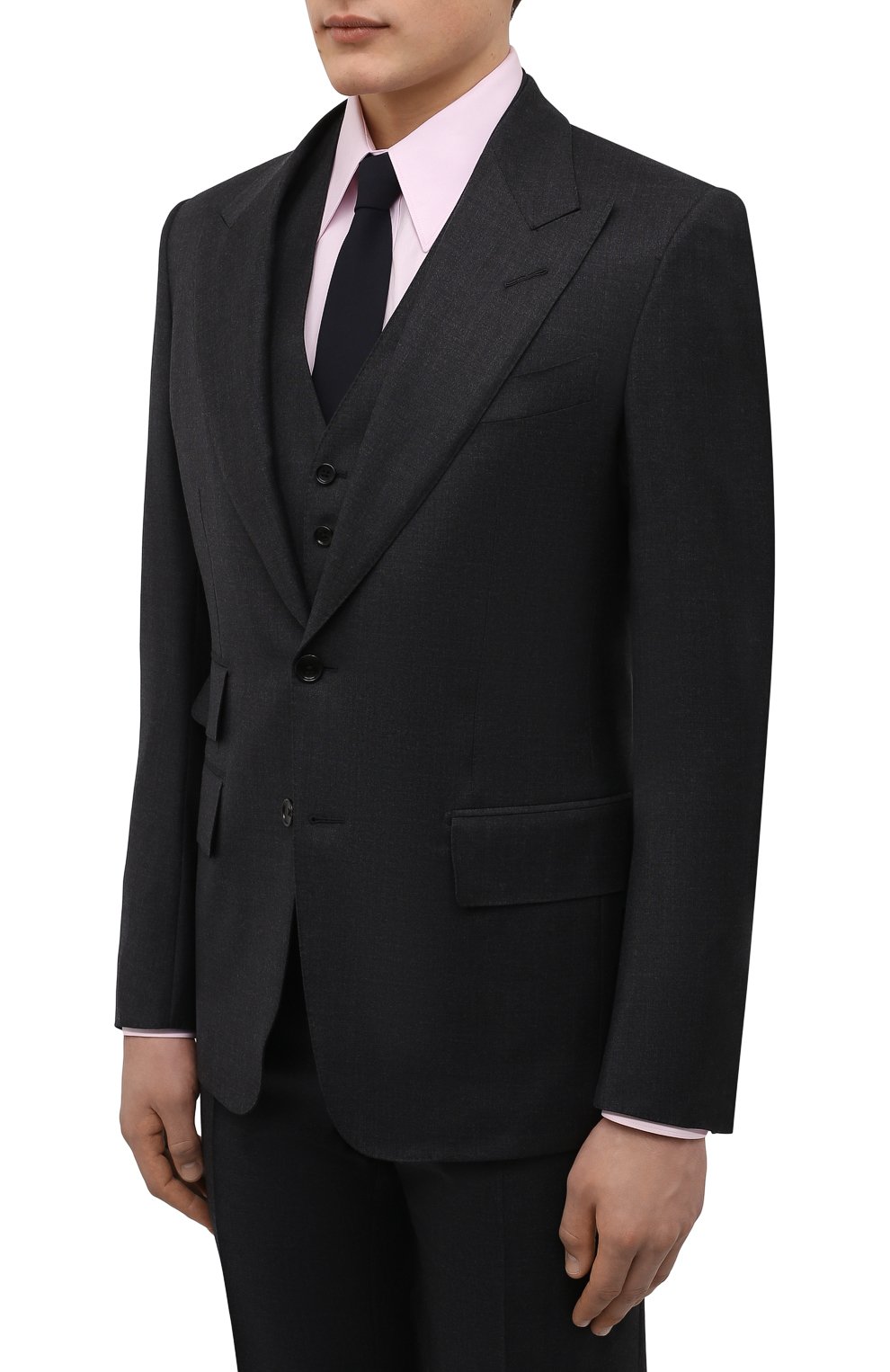 Шерстяной костюм-тройка TOM FORD, арт. Q22R00/31AL43, фото 2
