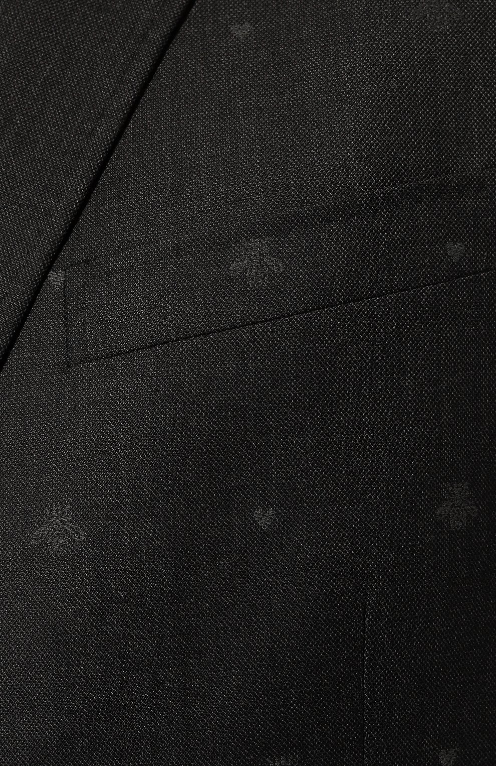 Шерстяной костюм GUCCI черного цвета по цене 285120 руб., арт. 473218 Z559J, фото 6 Шерстяной костюм GUCCI, арт. 473218 Z559J, фото 6