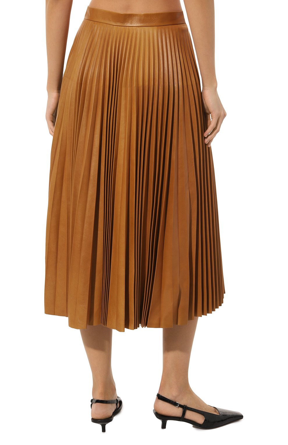 Кожаная юбка GUCCI, арт. 663898 XNAOZ, фото 4