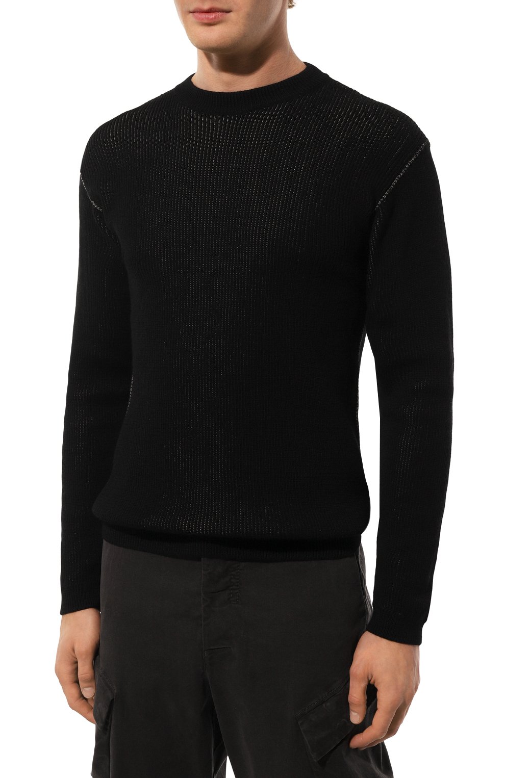 Джемпер из шерсти и льна TRANSIT, арт. CFUTRY15500, фото 3