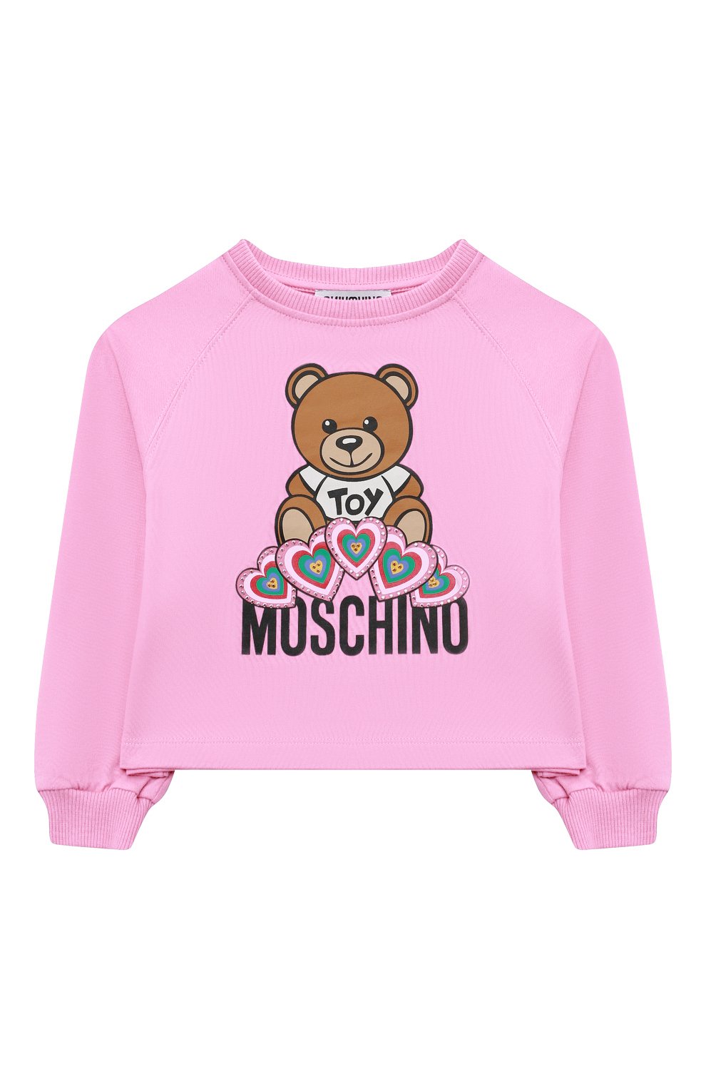 Хлопковый свитшот MOSCHINO, арт. HDF03U/LDA16/4A-8A, фото 1