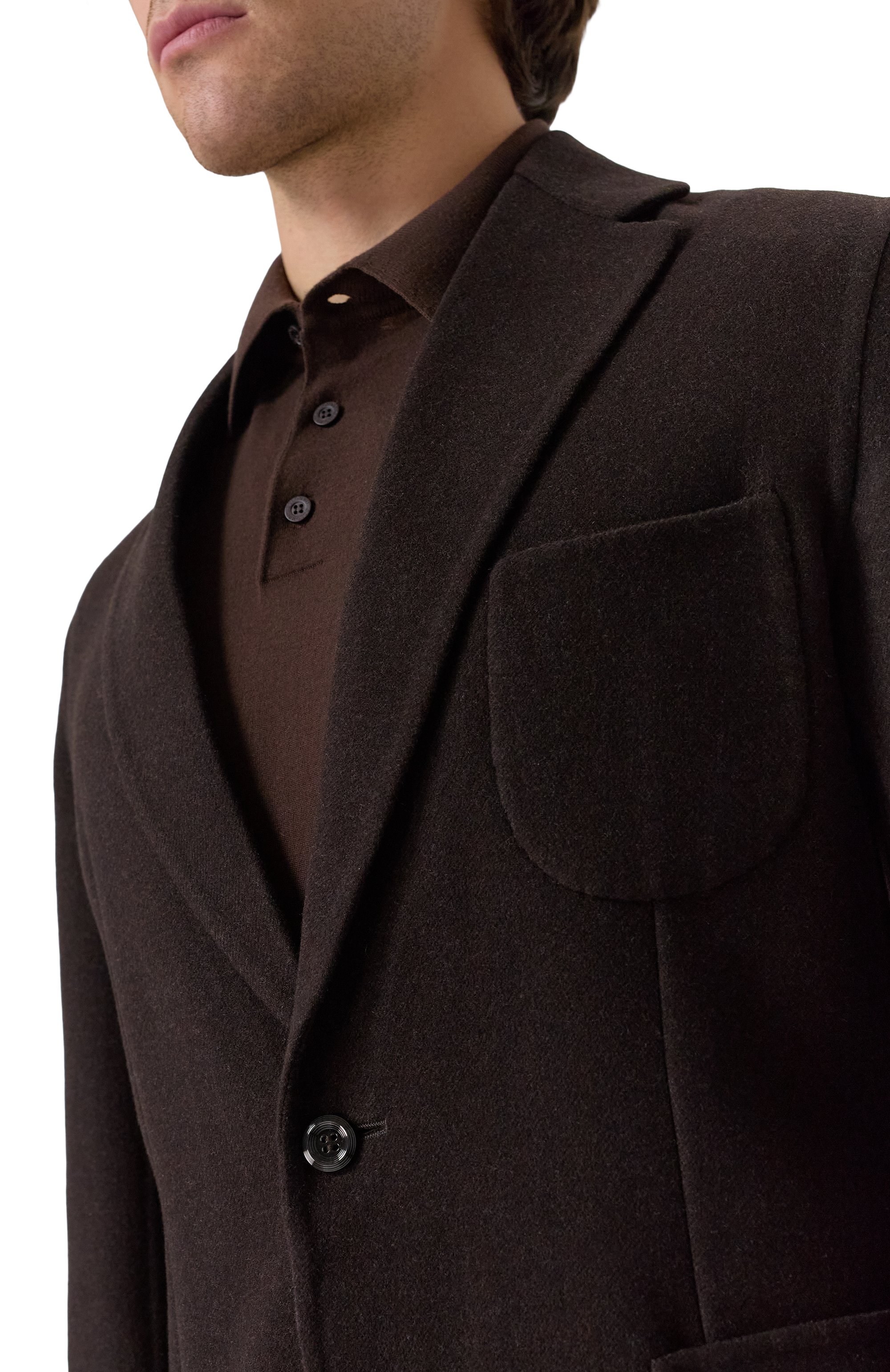 Шерстяной пиджак STEFANO RICCI, арт. M1RSDB23T0/W0001P, фото 5