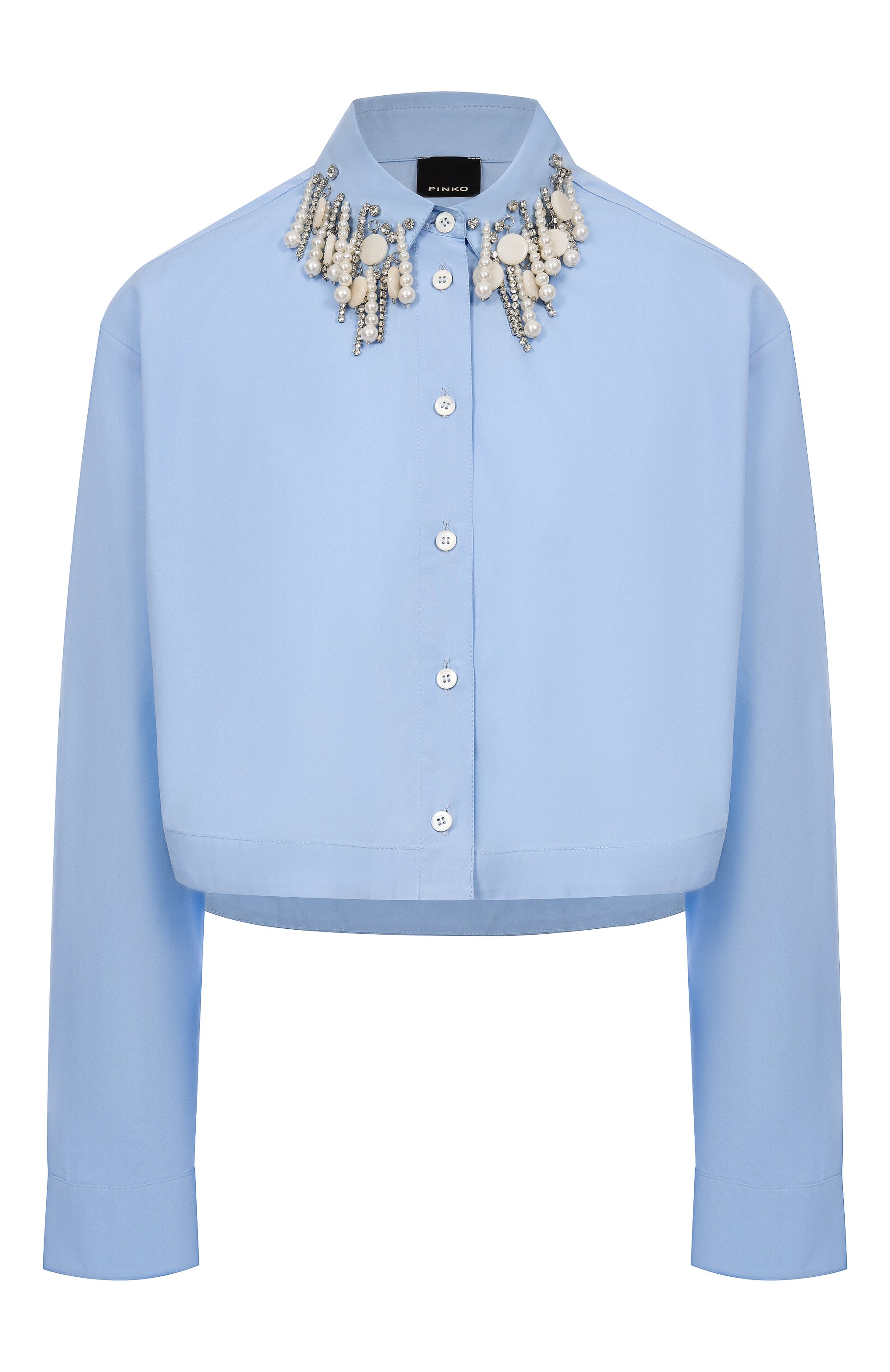 Хлопковая рубашка PINKO, арт. 105620/A2EU, фото 1