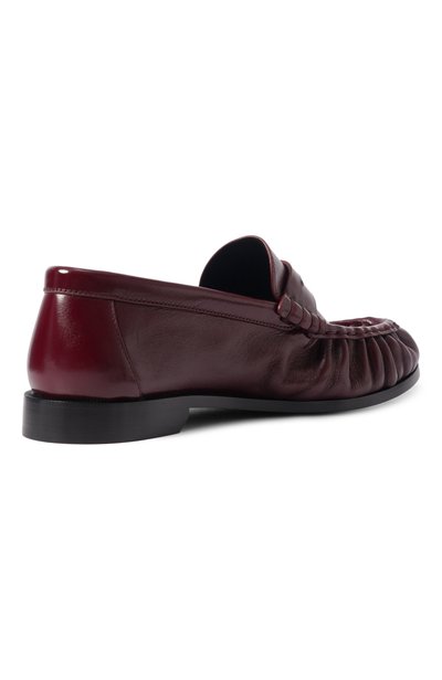 Кожаные пенни-лоферы le loafer SAINT LAURENT, арт. A001MM/AAFGB, фото 5