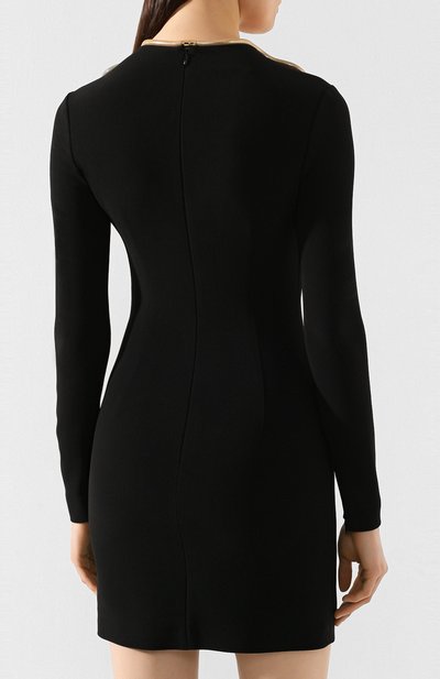 Платье STELLA MCCARTNEY черного цвета по цене 343000 руб., арт. 600150/SNA28, фото 4 Платье STELLA MCCARTNEY, арт. 600150/SNA28, фото 4