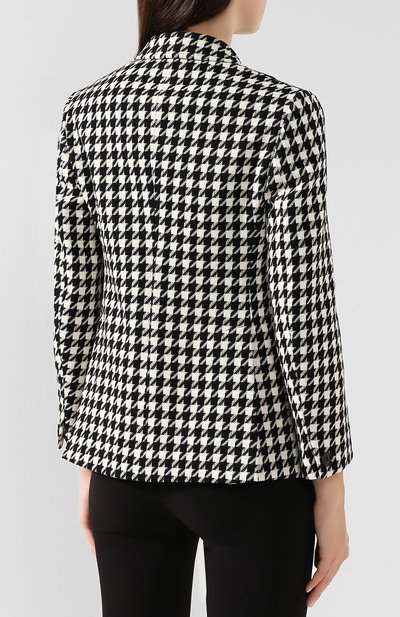 Жакет из смеси шерсти и хлопка GUCCI, арт. 582469/ZACKI, фото 4