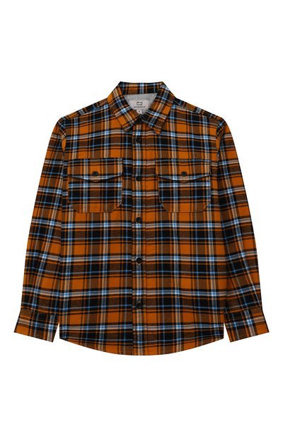 Хлопковая рубашка WOOLRICH, арт. CFWKSI0053MR/UT3151, фото 1