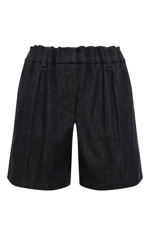 Джинсовые шорты Brunello Cucinelli M0F28P5905 Синий M0F28P5905