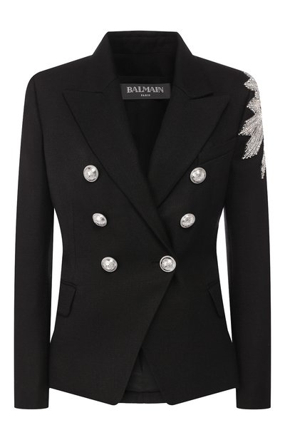 Женский двубортный жакет BALMAIN, арт. SF07220/P024