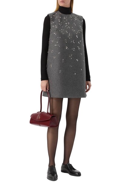 Шерстяное платье JIL SANDER, арт. J02CT0708/J40380, фото 2