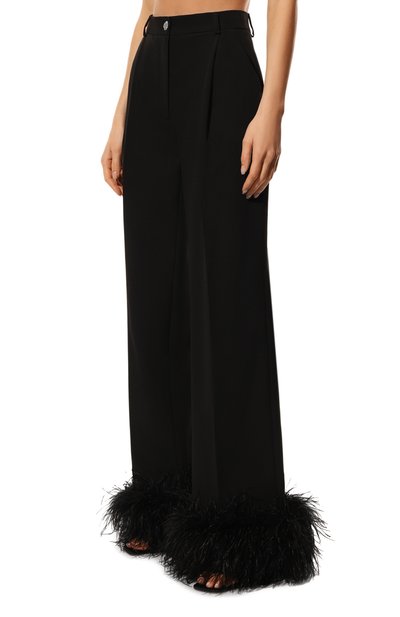 Брюки с отделкой перьями ALINE, арт. AL120601-1, фото 3