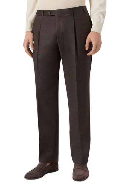 Шерстяные брюки CORNELIANI, арт. 265B03-2618581, фото 3