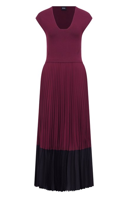 Женское комбинированное платье BOSS, арт. 50549110