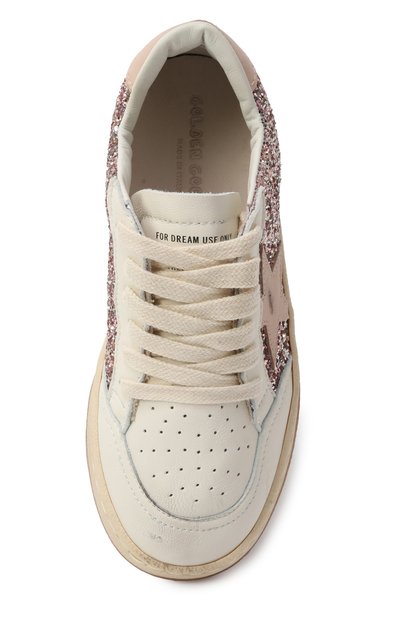 Комбинированные кеды ball star GOLDEN GOOSE DELUXE BRAND, арт. GYF00439.F006795, фото 4