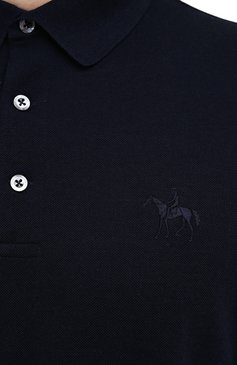 Мужское шерстяное поло RALPH LAUREN темно-синего цвета, арт. 790824257 | Фото 5 (Застежка: Пуговицы; Материал внешний: Шерсть; Рукава: Длинные; Длина (для топов): Стандартные; Региональные ограничения белый список (Axapta Mercury): RU; Материал сплава: Проставлено; Стили: Классический; Драгоценные камни: Проставлено)