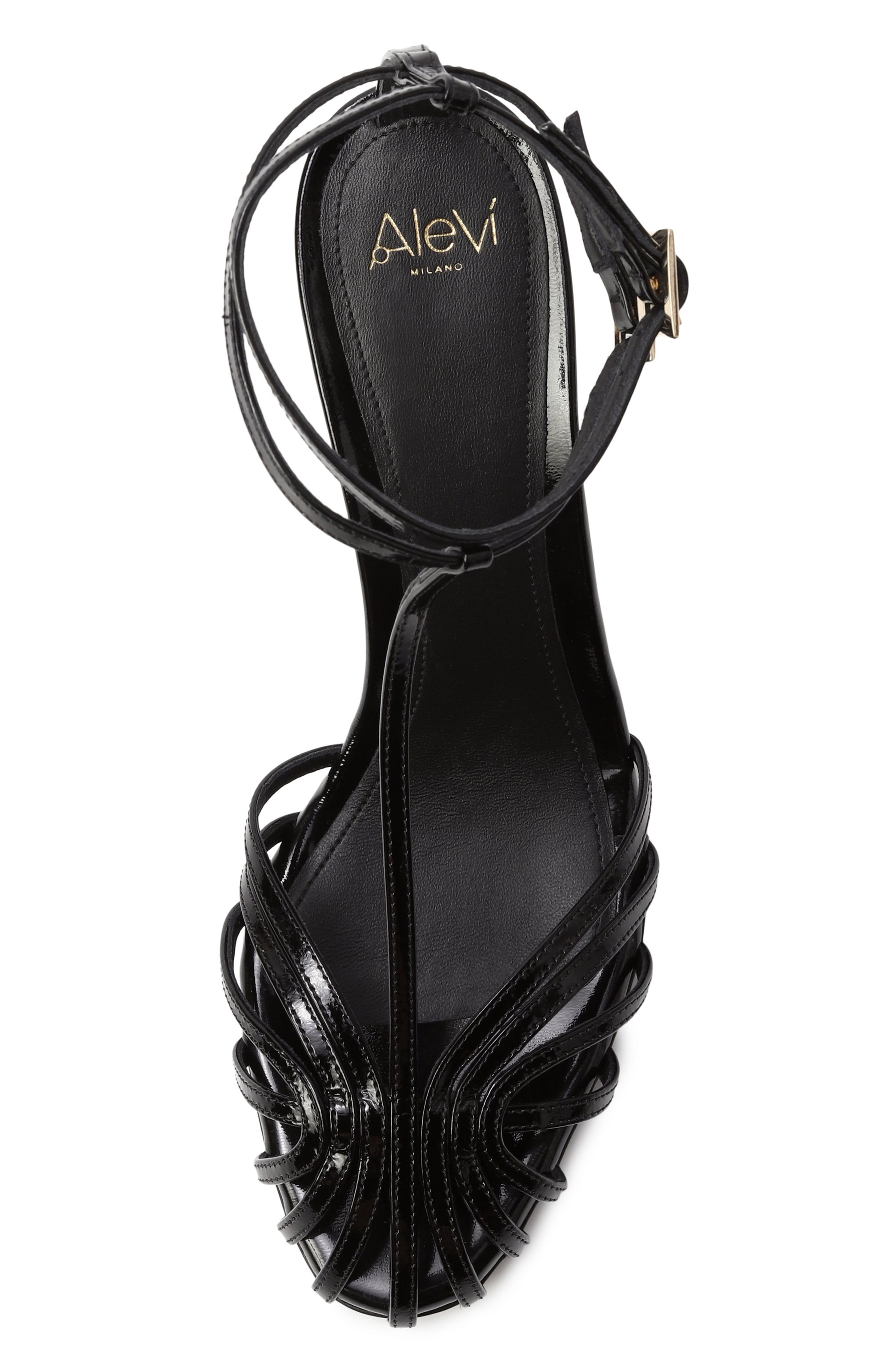 Лакированные босоножки anna 80 ALEVI MILANO, арт. L19W6002.0.1261997/KIM CHARME, фото 6