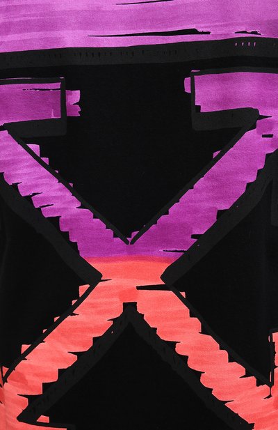 Хлопковая футболка OFF-WHITE, арт. 0MAA027R21JER003, фото 5