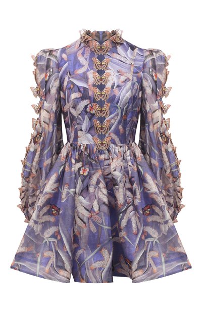 Платье из льна и шелка ZIMMERMANN, арт. 1068DB0T, фото 1