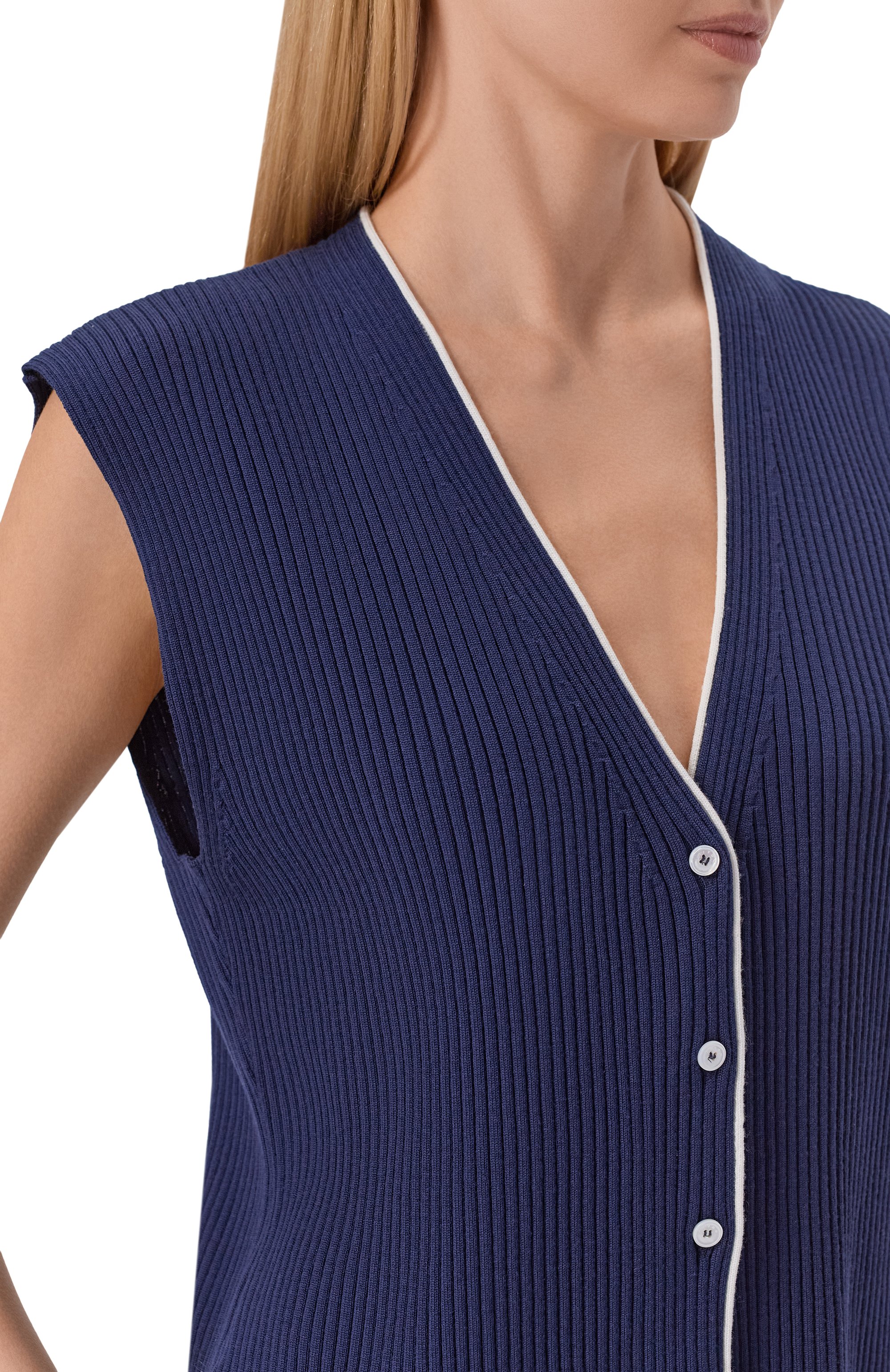 Шерстяной жилет KITON, арт. D61707, фото 5