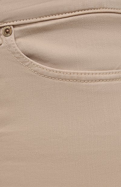Джинсы 7 FOR ALL MANKIND бежевого цвета по цене 26800 руб., арт. JSQNV500SA, фото 5 Джинсы 7 FOR ALL MANKIND, арт. JSQNV500SA, фото 5