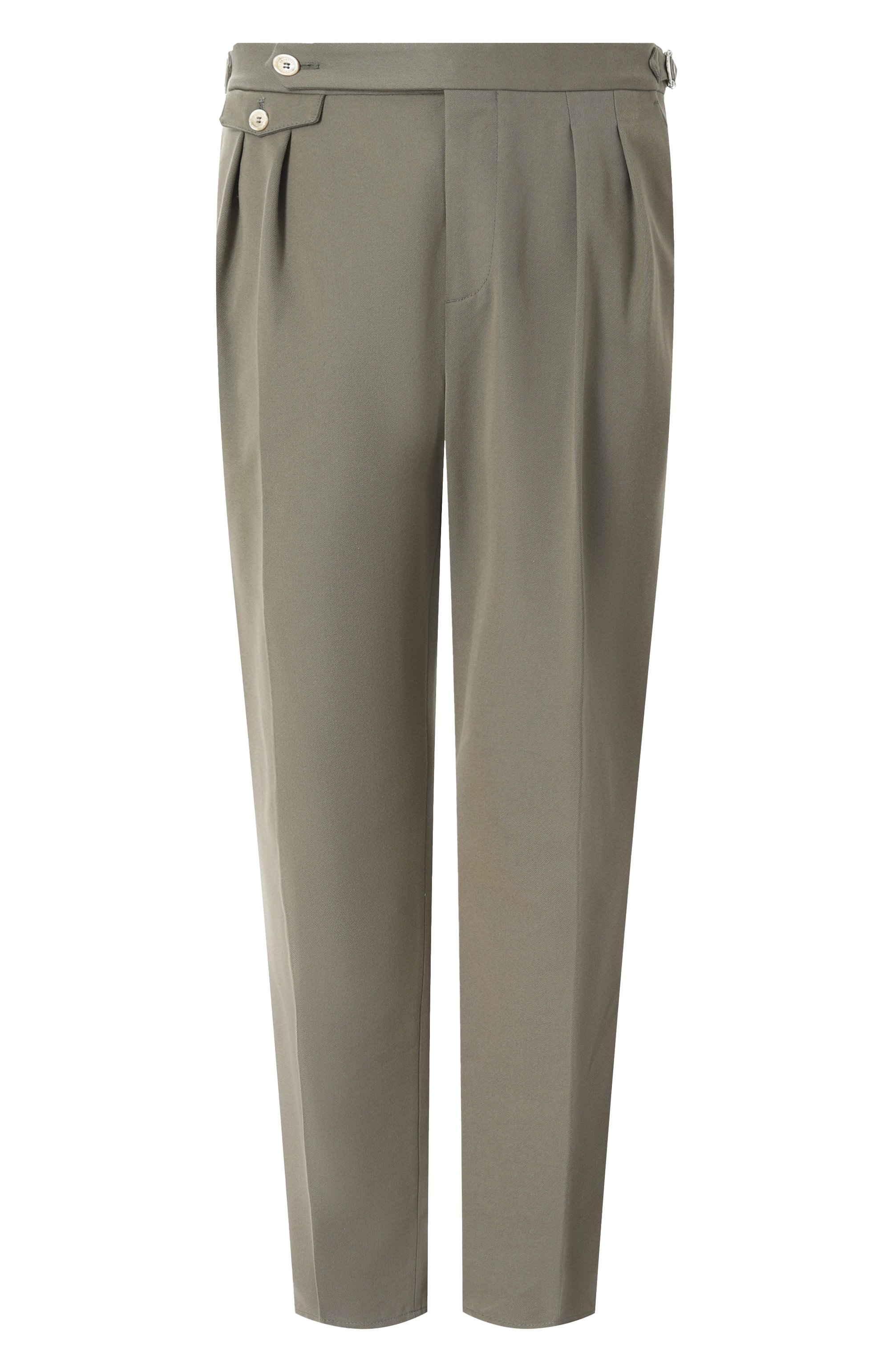 Брюки из хлопка и шерсти BRUNELLO CUCINELLI, арт. ME262M5030, фото 1