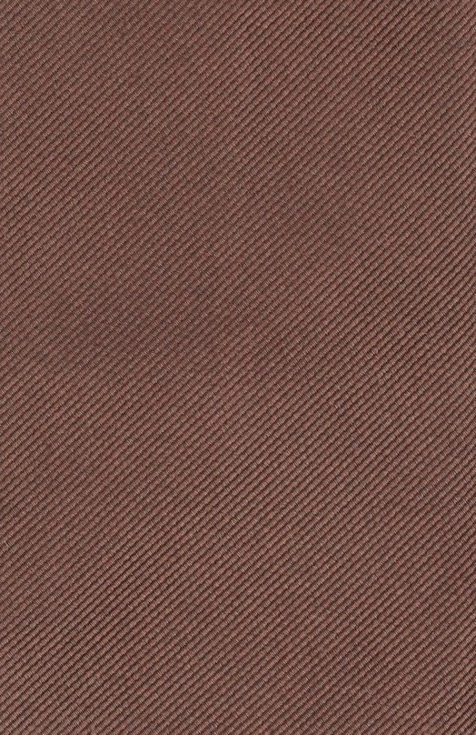 Шелковый галстук Brioni 061D00/PZ418 Коричневый  061D00/PZ418 Фото 4