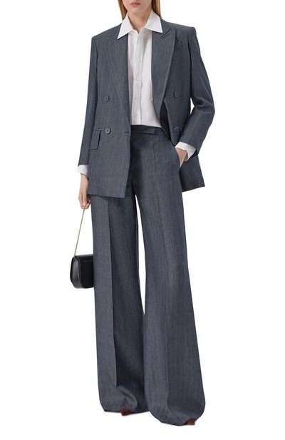 Женские льняные брюки MAX MARA, арт. MXMDESERT0