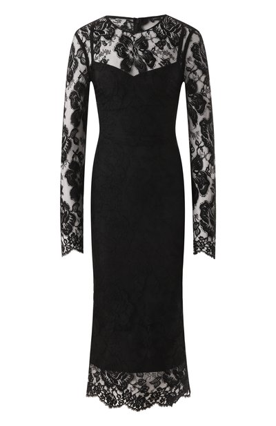 Платье из вискозы и хлопка DOLCE & GABBANA, арт. F6JACT/HLM4A, фото 1