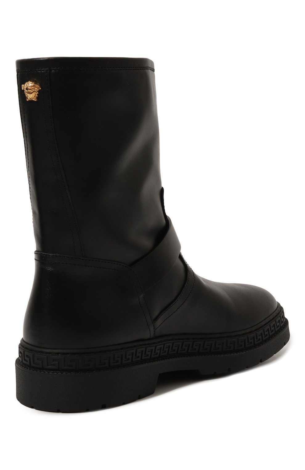 Кожаные полусапоги VERSACE, арт. 1012281/1A00138/34-40, фото 3