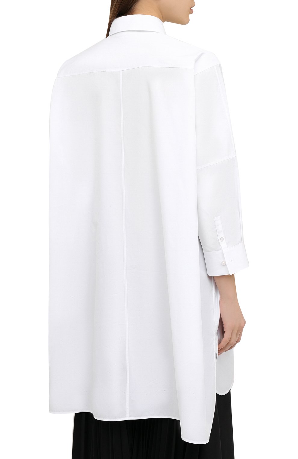 Хлопковая рубашка JIL SANDER, арт. JSXQ600605-WQ244300, фото 4