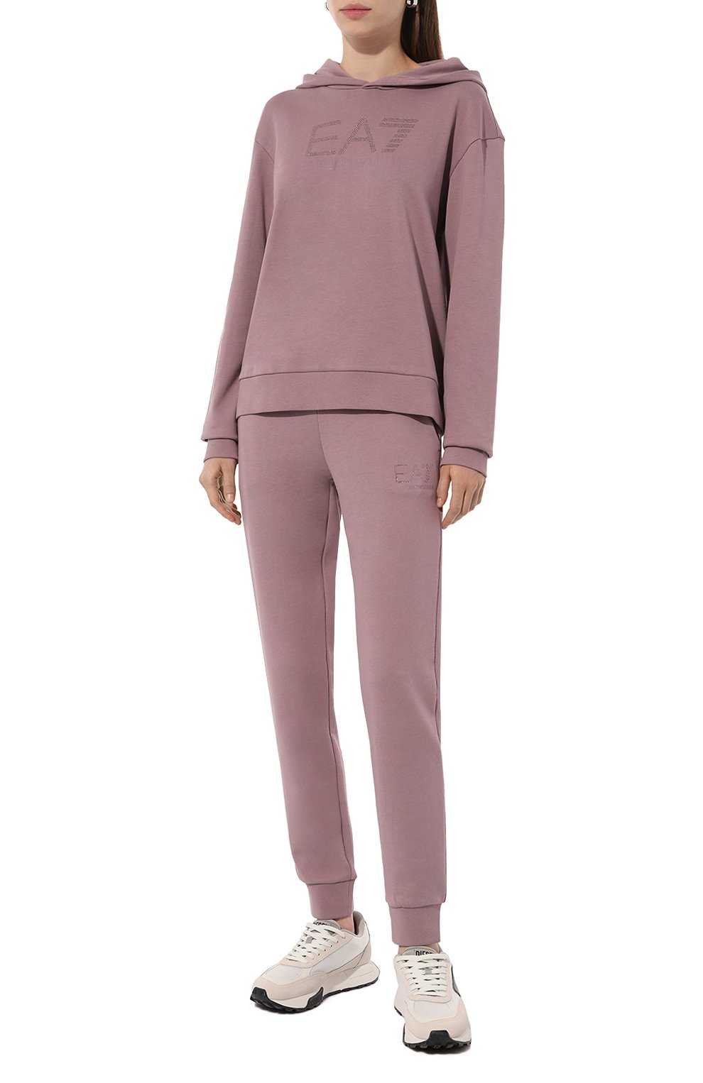 Хлопковое худи EA7, арт. 6DTM17/TJD0Z, фото 2