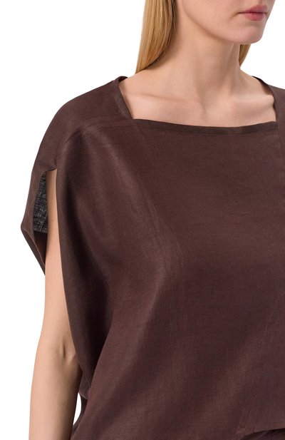 Льняной топ LORO PIANA, арт. FAP2894, фото 5