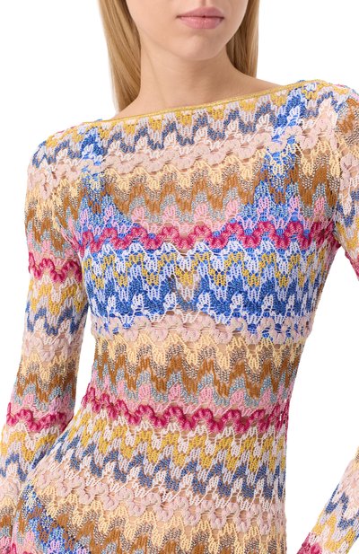 Платье из вискозы MISSONI, арт. MS25SQ14/BR0000, фото 5