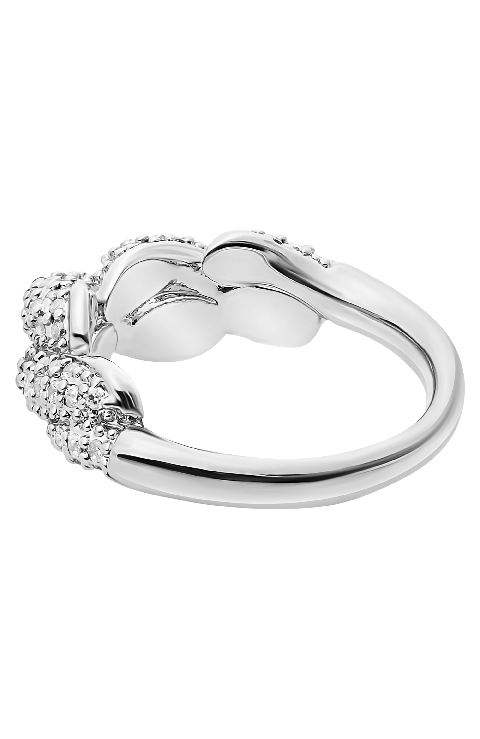 Кольцо EDDIE BORGO серебряного цвета по цене 46800 руб., арт. RG9000P, фото 3 Кольцо EDDIE BORGO, арт. RG9000P, фото 3