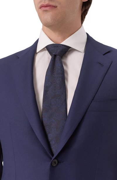 Шелковый галстук CORNELIANI, арт. 25U302-2520308, фото 2