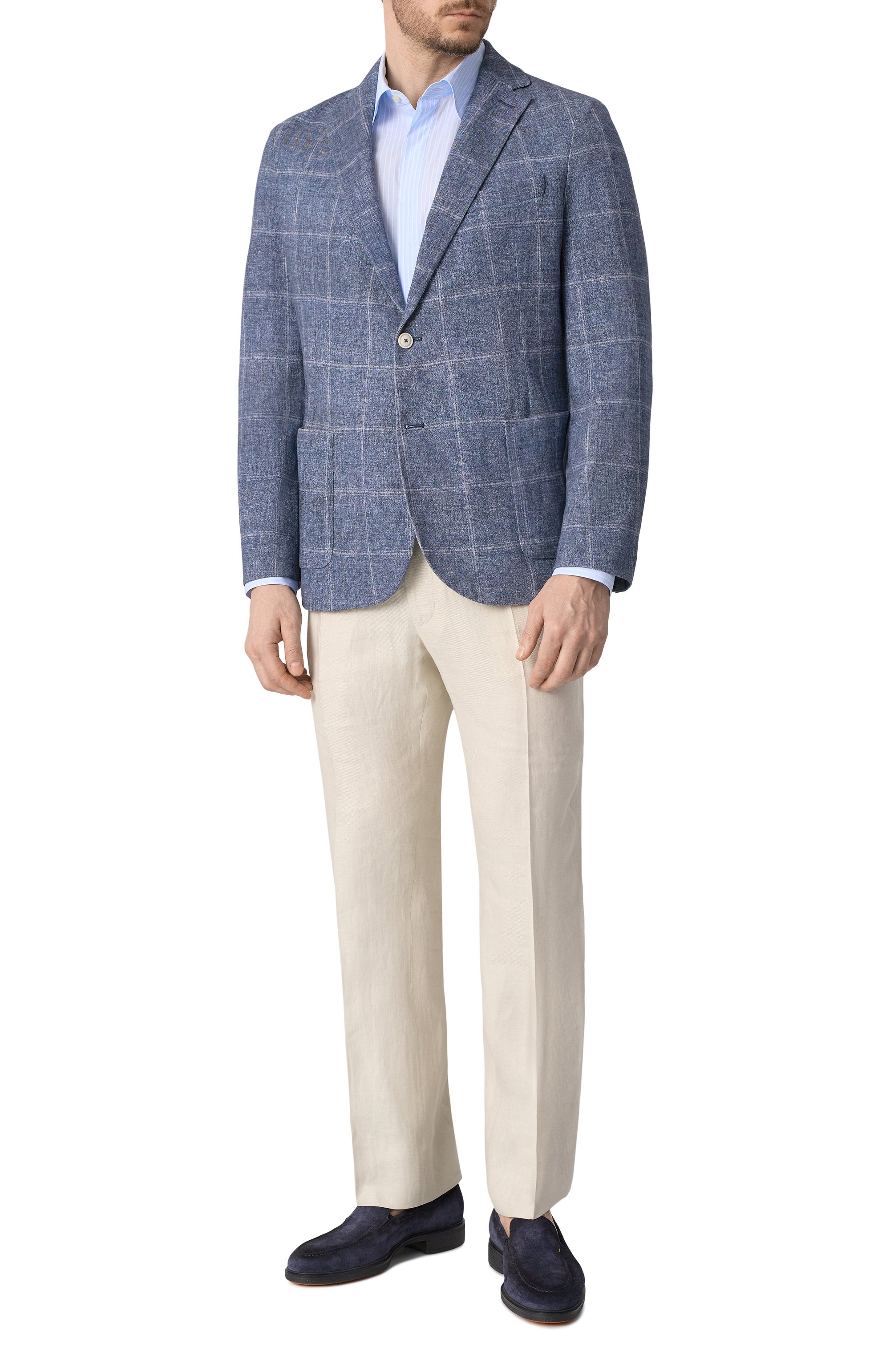 Хлопковый пиджак CIRCOLO 1901, арт. CN4815, фото 2