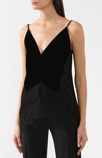 Топ GIVENCHY черного цвета по цене 84800 руб., арт. BW60JP11KH, фото 3 Топ GIVENCHY, арт. BW60JP11KH, фото 3